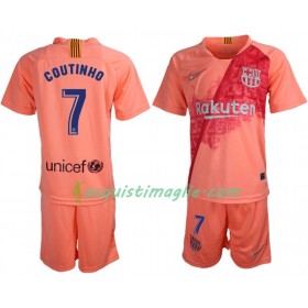 Divisa di Calcio Barcellona Coutinho 7 Bambino Terza 2018/2019